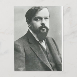 Claude Debussy Postkarte