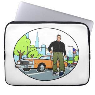 Claude - GTA 3 Laptopschutzhülle