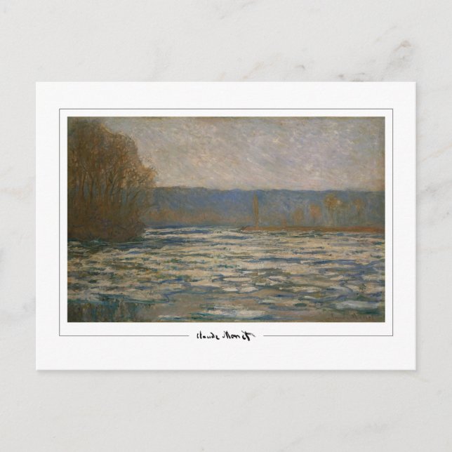 Claude Monet #10 - Fine Art Postkarte (Vorderseite)