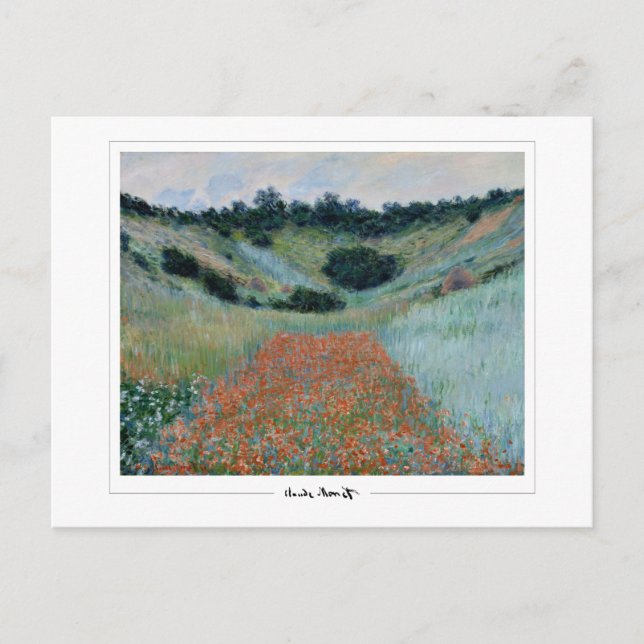 Claude Monet #11-2 - Fine Art Postkarte (Vorderseite)