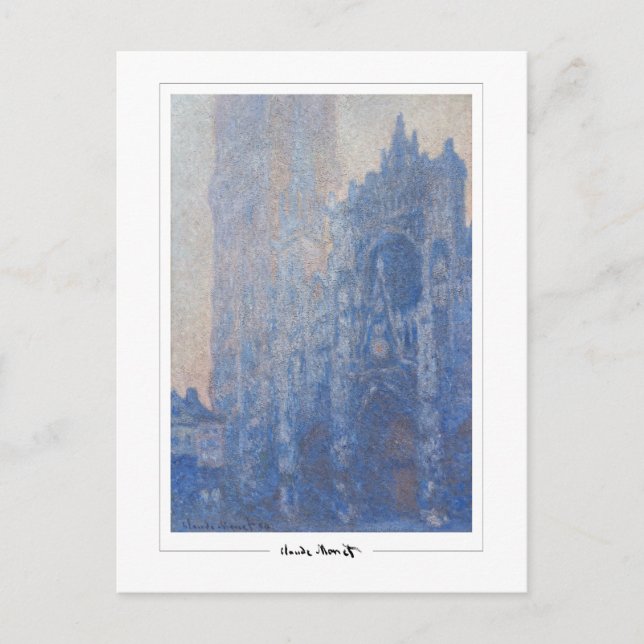 Claude Monet #18-2 - Fine Art Postkarte (Vorderseite)