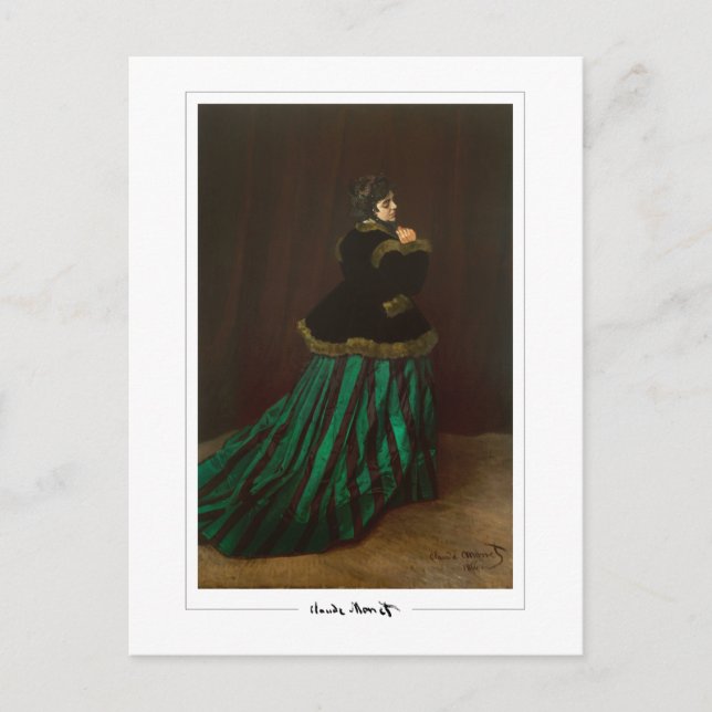 Claude Monet #213 - Fine Art Postkarte (Vorderseite)