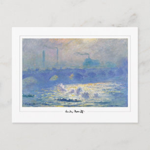 Claude Monet #25-2 - Kunst Postkarte