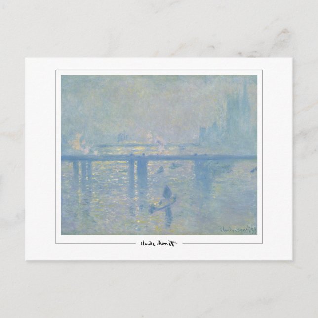 Claude Monet #27-2 - Fine Art Postkarte (Vorderseite)