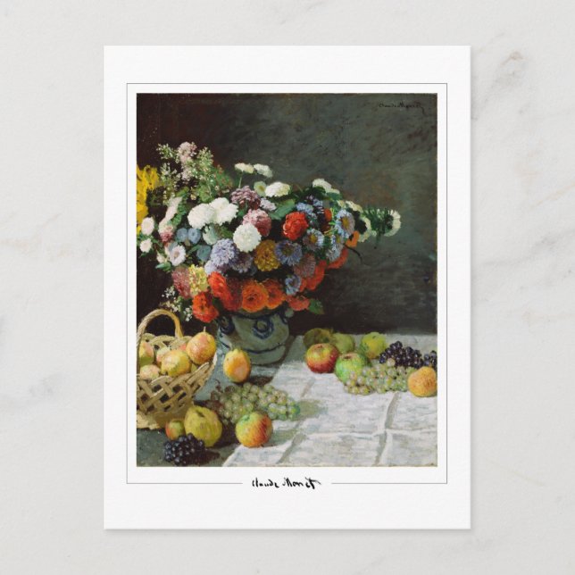 Claude Monet #32-2 - Fine Art Postkarte (Vorderseite)
