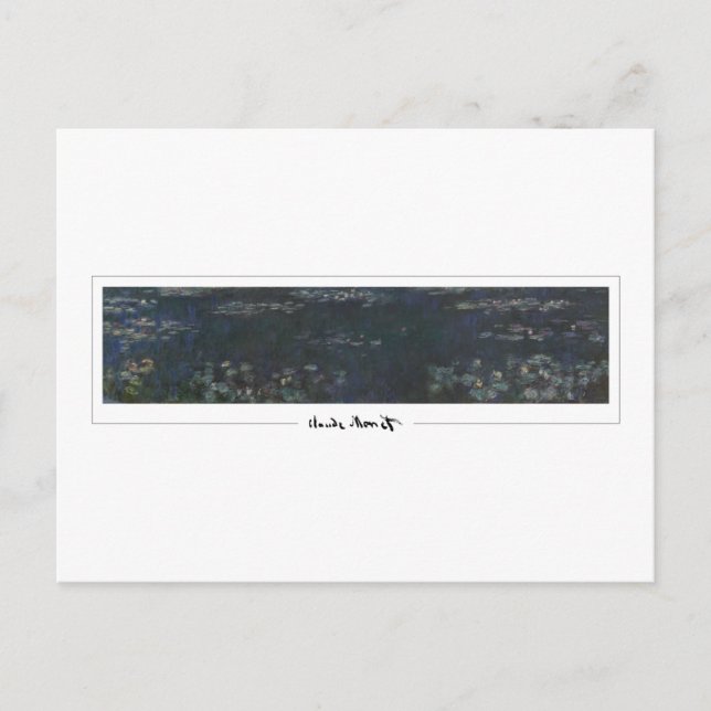 Claude Monet #368 - Fine Art Postkarte (Vorderseite)