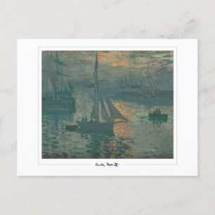 Claude Monet #36-2 - Fine Art Postkarte