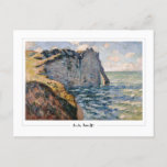 Claude Monet #38-2 - Fine Art Postkarte<br><div class="desc">Claude Monet - Die Klippe des Aval Etretat. Art & Signatur Postkarte #38-2 von The Zedign House. Weitere Bilder und Designs von Claude Monet - Gemälde & Zeichnungen Band 2 finden Sie unter https://books.zedign.com/zas/3.html</div>