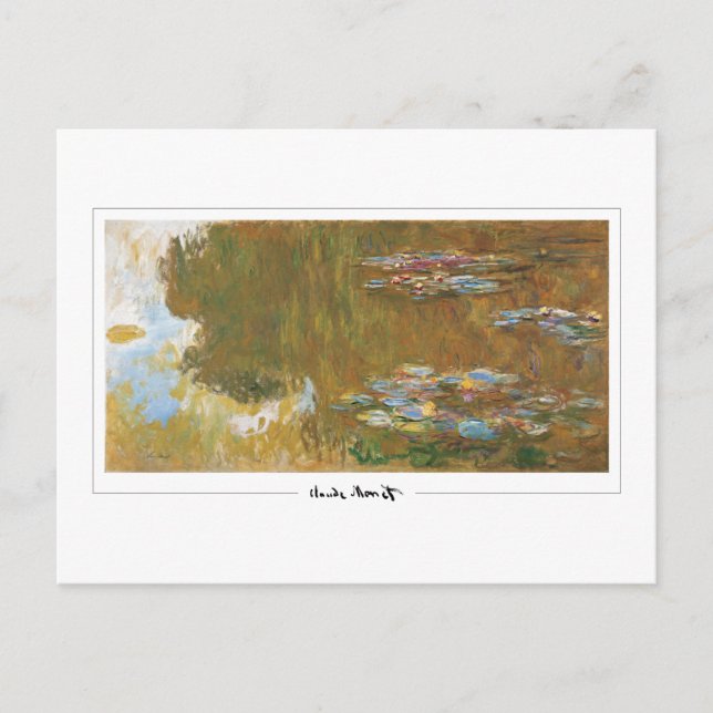 Claude Monet #39 - Fine Art Postkarte (Vorderseite)