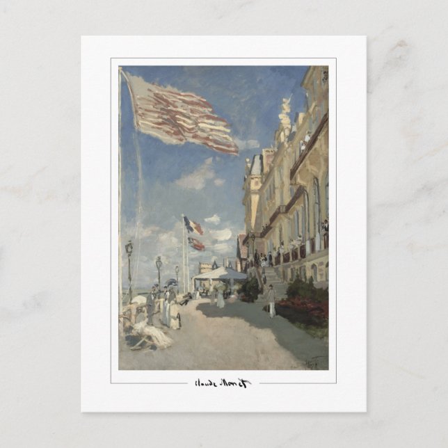 Claude Monet #45-2 - Kunst Postkarte (Vorderseite)