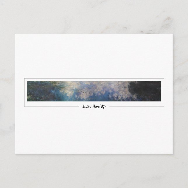 Claude Monet #466-2 - Fine Art Postkarte (Vorderseite)