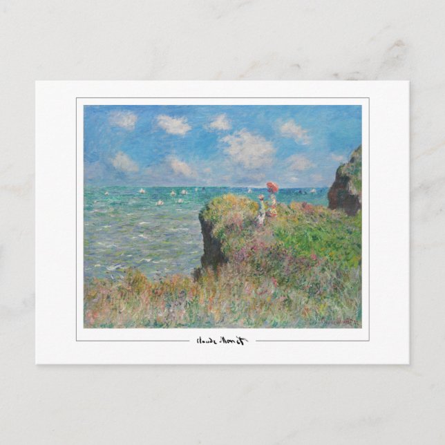 Claude Monet #47-2 - Fine Art Postkarte (Vorderseite)