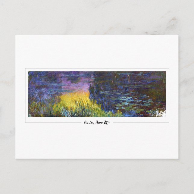 Claude Monet #485 - Fine Art Postkarte (Vorderseite)
