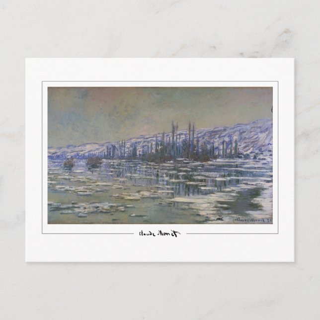 Claude Monet #55 - Fine Art Postkarte (Vorderseite)