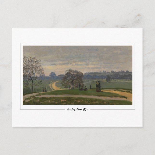 Claude Monet #574-2 - Fine Art Postkarte (Vorderseite)