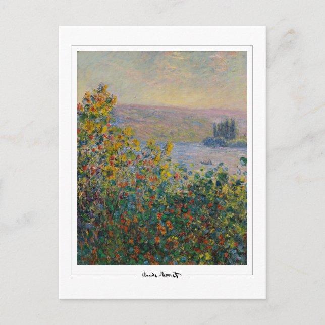 Claude Monet #8-2 - Fine Art Postkarte (Vorderseite)