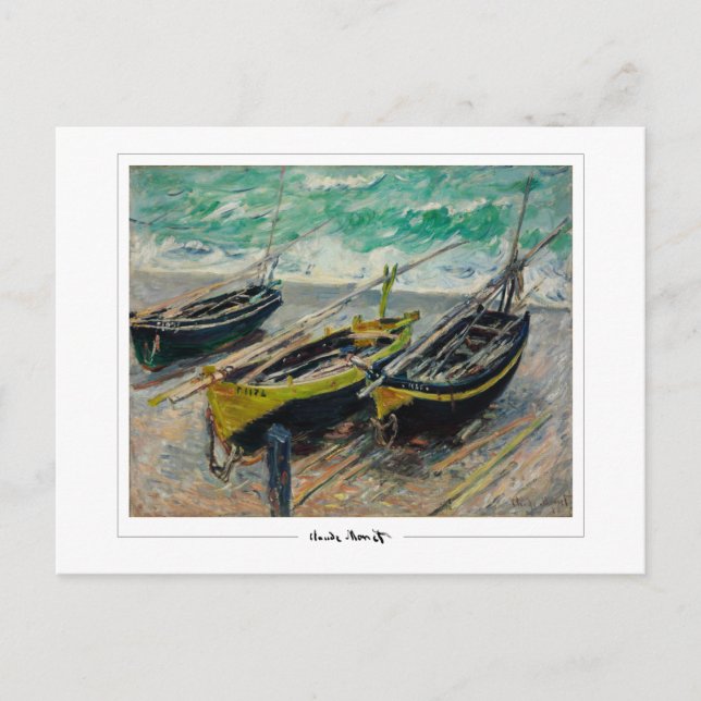 Claude Monet #8 - Fine Art Postkarte (Vorderseite)