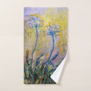 Claude Monet - Agapanthus Badhandtuch Set