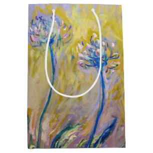Claude Monet - Agapanthus Mittlere Geschenktüte