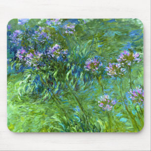 Claude Monet: Agapanthus Mousepad