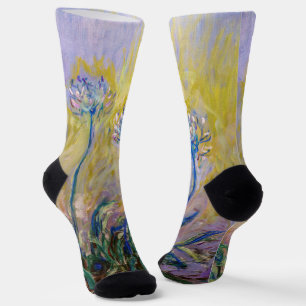 Claude Monet - Agapanthus Socken