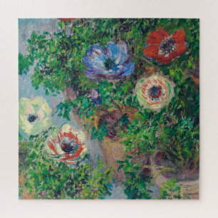 Claude Monet - Anemones in Pot Puzzle