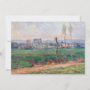 Claude Monet - Ansicht von Vernon Dankeskarte