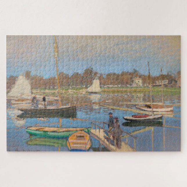 Claude Monet – Argenteuil-Becken 1874 Puzzle (Horizontal)