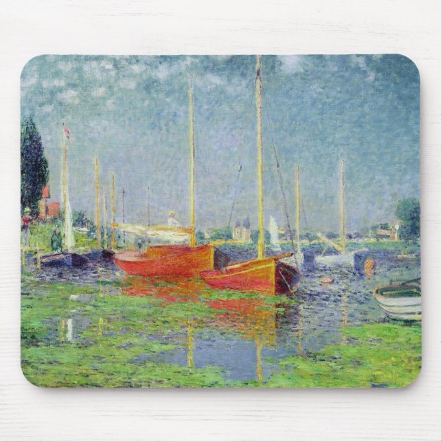 Claude Monet | Argenteuil, c.1872-5 Mousepad (Vorne)