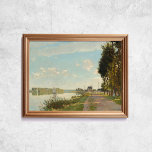 Claude Monet Argenteuil Chateau Französische Kunst Poster<br><div class="desc">Poster von Claude Monet,  Argenteuil,  1800er. Altes berühmtes französisches Gemälde mit einem Fluss,  einem Segelboot und einem Schloss oder Schloss im impressionistischen Stil. CCO Lizenz,  Public Domain Art. Frame nicht inbegriffen.</div>