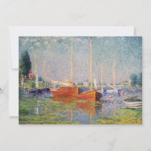 Claude Monet - Argenteuil Dankeskarte