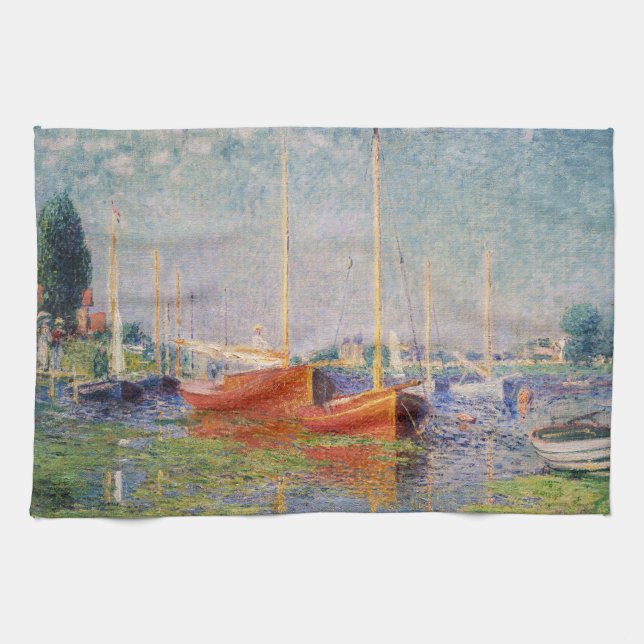 Claude Monet - Argenteuil Geschirrtuch (Horizontal)