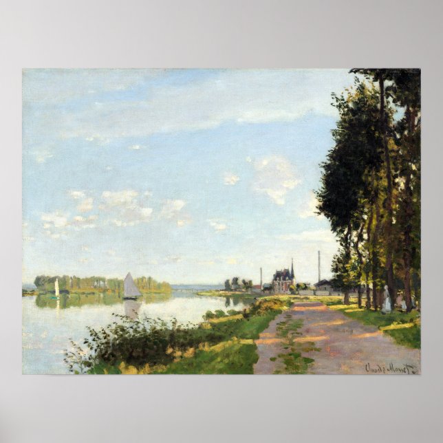 Claude Monet Argenteuil Poster (Vorne)