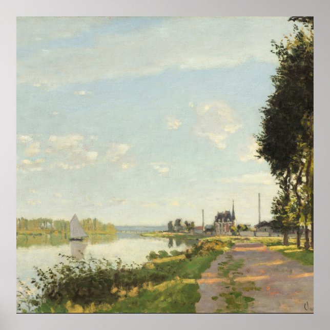 Claude Monet - Argenteuil Poster (Vorne)