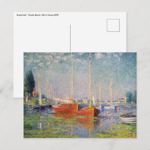 Claude Monet - Argenteuil Postkarte