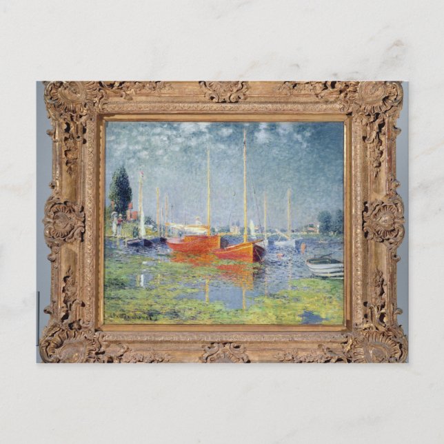 Claude Monet | Argentinien, 1875 Postkarte (Vorderseite)