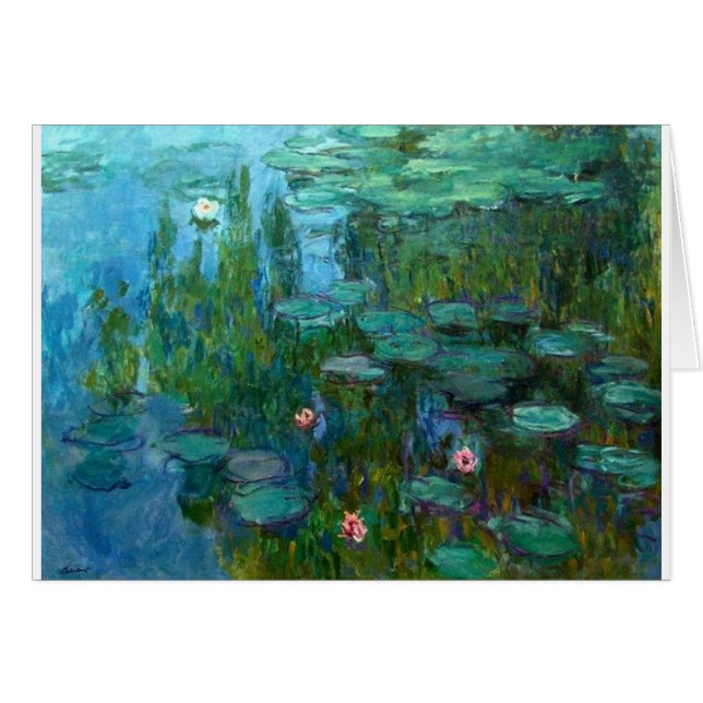 Claude Monet Artist Painter Destiny Geschenke (Vorderseite (Horizontal))
