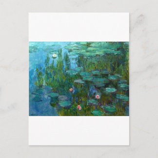 Claude Monet Artist Painter Destiny Geschenke Postkarte