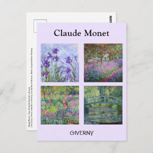 Claude Monet - Auswahl von Giverny Masterpiece Postkarte