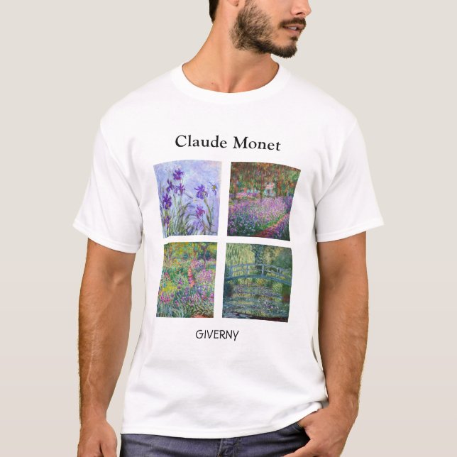 Claude Monet - Auswahl von Giverny Masterpiece T-Shirt (Vorderseite)