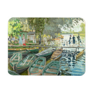 Claude Monet. Bathers in La Grenouillère Magnet