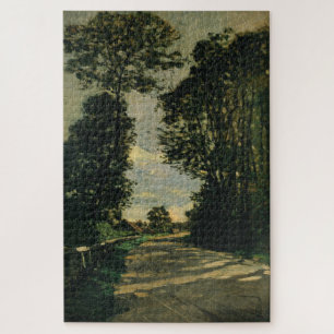 Claude-Monet-Bauernhof-Straßen-Wanderung Puzzle