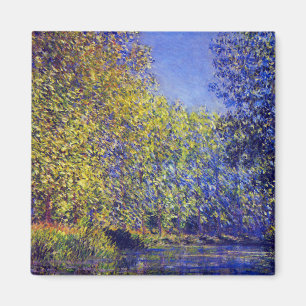 Claude Monet bemalt Biegung in Epte bei Giverny Magnet
