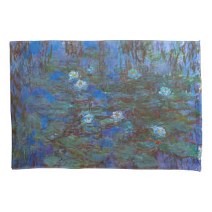 Claude Monet - Blaue Seerosen Kissenbezug