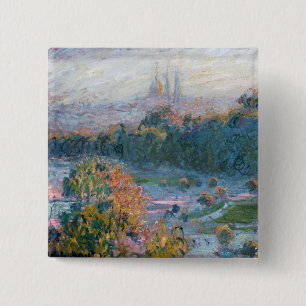 Claude Monet - Blick auf die Tuilerien, Studie Button