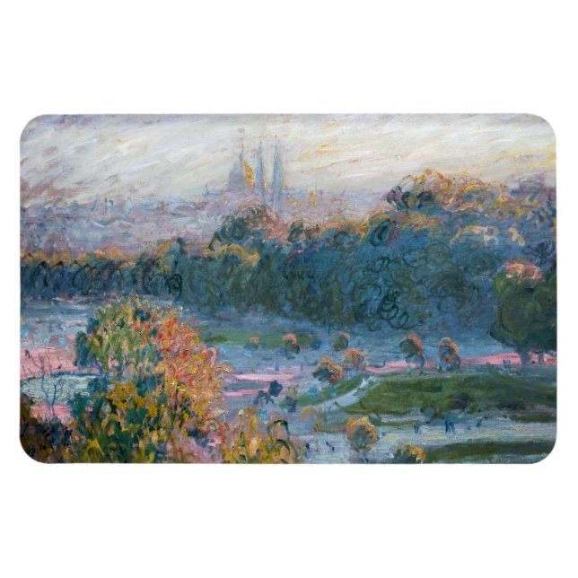 Claude Monet - Blick auf die Tuilerien, Studie Magnet (Horizontal)
