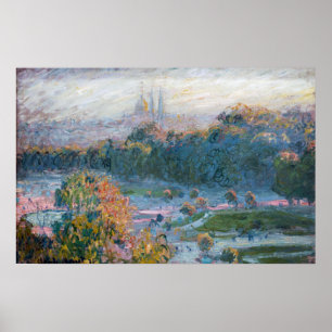 Claude Monet - Blick auf die Tuilerien, Studie Poster