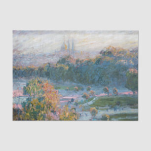 Claude Monet - Blick auf die Tuilerien, Studie Seidenpapier