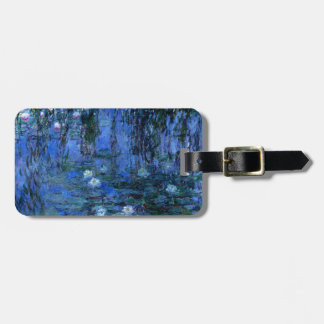 Claude Monet Blue Water Lilies Gepäckanhänger