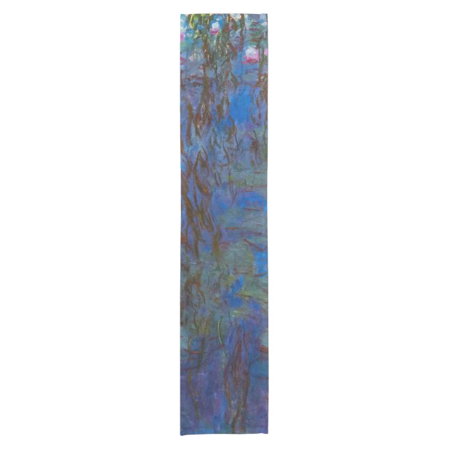 Claude Monet - Blue Water Lilies Kurzer Tischläufer (Vorderseite)